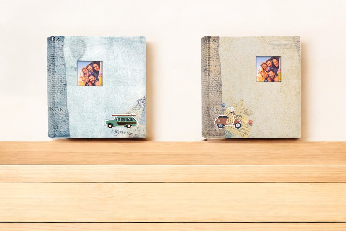 Άλμπουμ φωτογραφιών με 200 θήκες 13x18cm (κωδικός Bogota) από το Print-Photos-Online.com