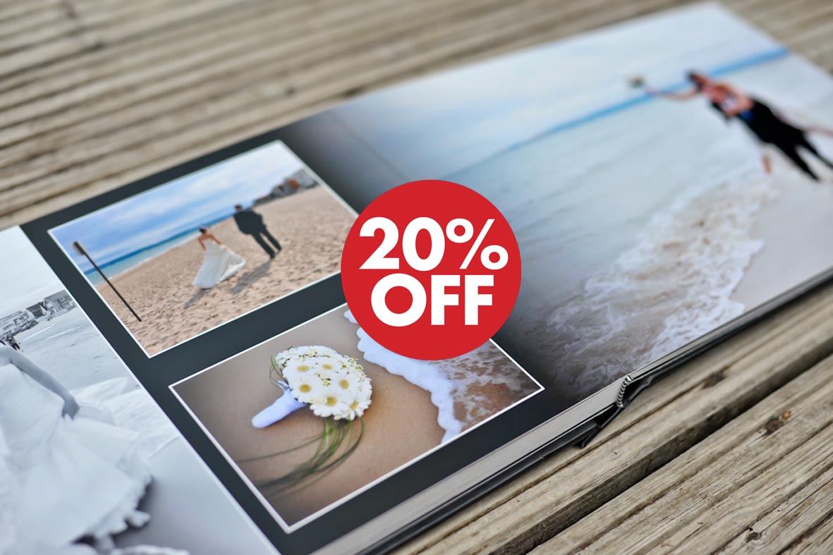 Μοναδική προσφορά! Έκπτωση -20% σε όλα τα ψηφιακά άλμπουμ!