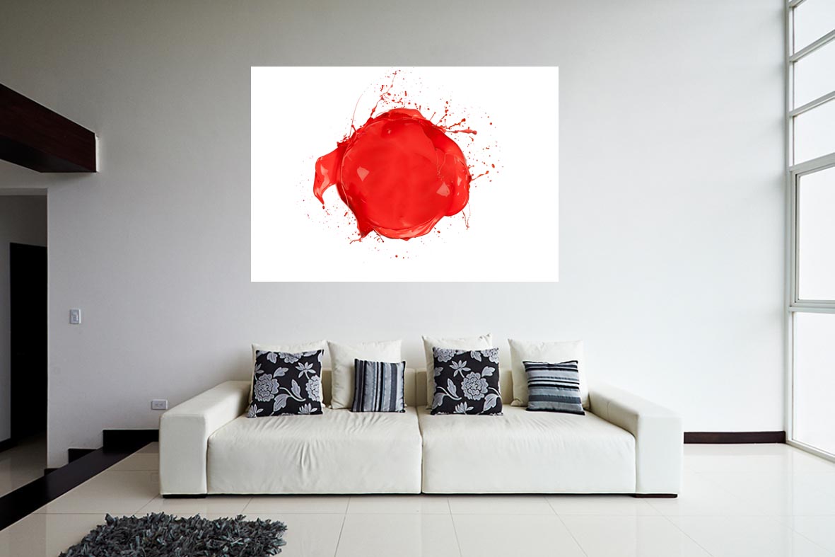 Πίνακας σε φωτογραφία ή σε καμβά με θέμα το paint splash #0001 από το Print-Photos-Online.com!