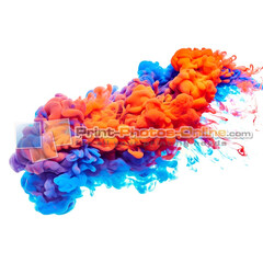 Πίνακας σε φωτογραφία ή σε καμβά με θέμα το paint splash #0007 από το Print-Photos-Online.com!