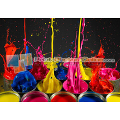 Πίνακας σε φωτογραφία ή σε καμβά με θέμα το paint splash #0013 από το Print-Photos-Online.com!
