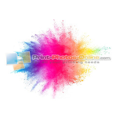 Πίνακας σε φωτογραφία ή σε καμβά με θέμα το paint splash #0015 από το Print-Photos-Online.com!