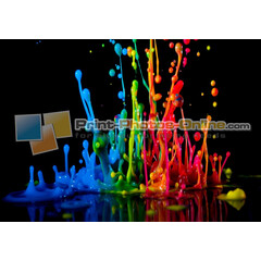 Πίνακας σε φωτογραφία ή σε καμβά με θέμα το paint splash #0020 από το Print-Photos-Online.com!