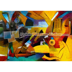 Πίνακας σε φωτογραφία ή σε καμβά με αφηρημένα σχέδια #0011 από το Print-Photos-Online.com!