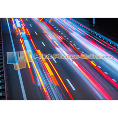 Πίνακας σε φωτογραφία ή σε καμβά με light trails εφέ #0002 από το Print-Photos-Online.com!