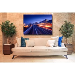 Πίνακας σε φωτογραφία ή σε καμβά με light trails εφέ #0005 από το Print-Photos-Online.com!