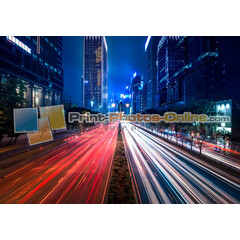 Πίνακας σε φωτογραφία ή σε καμβά με light trails εφέ #0007 από το Print-Photos-Online.com!