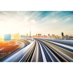 Πίνακας σε φωτογραφία ή σε καμβά με light trails εφέ #0008 από το Print-Photos-Online.com!