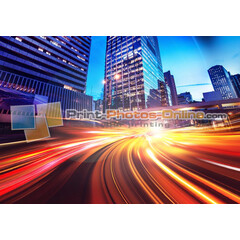 Πίνακας σε φωτογραφία ή σε καμβά με light trails εφέ #0009 από το Print-Photos-Online.com!