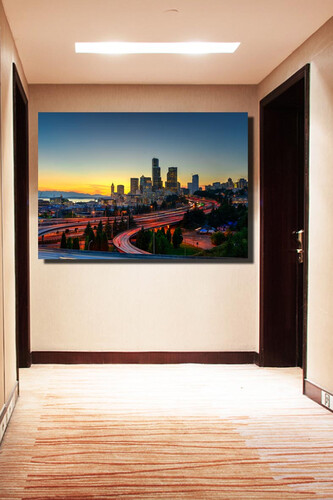 Πίνακας σε φωτογραφία ή σε καμβά με light trails εφέ #0004 από το Print-Photos-Online.com!