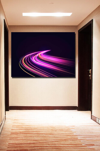 Πίνακας σε φωτογραφία ή σε καμβά με light trails εφέ #0022 από το Print-Photos-Online.com!