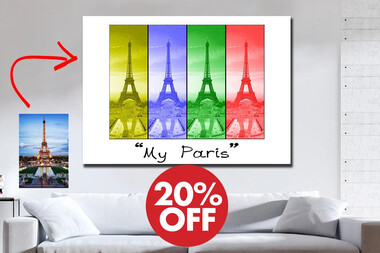 20% Off στα πορτραίτα με φίλτρο!