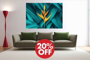 Νέα συλλογή από πίνακες με λουλούδια σε τιμή γνωριμίας με έκπτωση 20%!