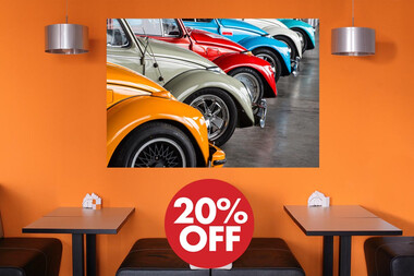 Νέα συλλογή από πίνακες με θέμα τα αυτοκίνητα σε τιμή γνωριμίας με έκπτωση 20%!