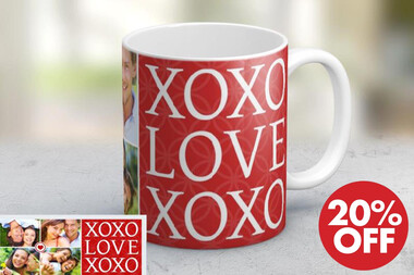 20% Off σε όλες τις κούπες! Όλες οι προσωποποιημένες κούπες με έκπτωση 20%! Σχεδίασε την δική σου τώρα!