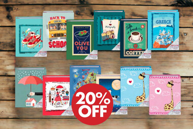 Όλα τα άλμπουμ & οι κορνίζες μόνο για λίγο σε φανταστικές τιμές!