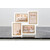 Ξύλινη κορνίζα Ayas 4Q (4x10x15cm) από το Print-Photos-Online.com