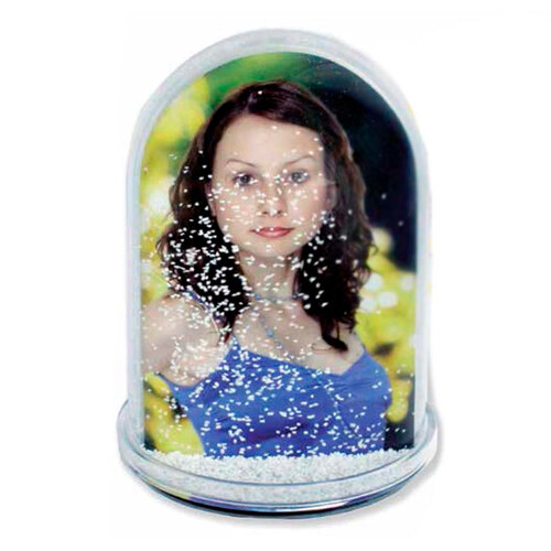 Εκτύπωση φωτογραφίας σε Χιονόμπαλα (snowglob) από το Print-Photos-Online.com