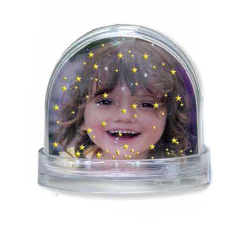 Εκτύπωση φωτογραφίας σε Χιονόμπαλα (snowglob) από το Print-Photos-Online.com