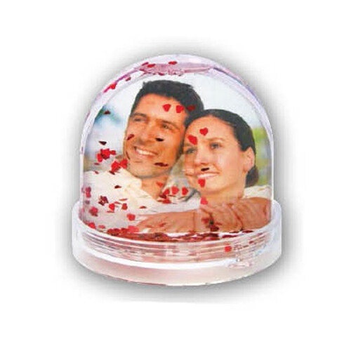 Εκτύπωση φωτογραφίας σε Χιονόμπαλα (snowglob) από το Print-Photos-Online.com