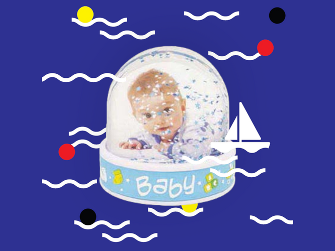 Εκτύπωση φωτογραφίας σε Χιονόμπαλα (snowglob) από το Print-Photos-Online.com