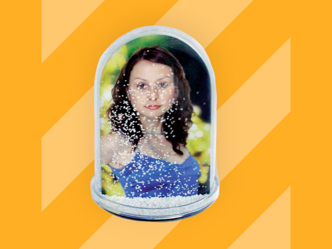 Εκτύπωση φωτογραφίας σε Χιονόμπαλα (snowglob) από το Print-Photos-Online.com