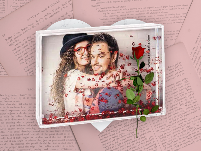 Εκτύπωση φωτογραφίας σε Χιονόμπαλα (snowglob) από το Print-Photos-Online.com