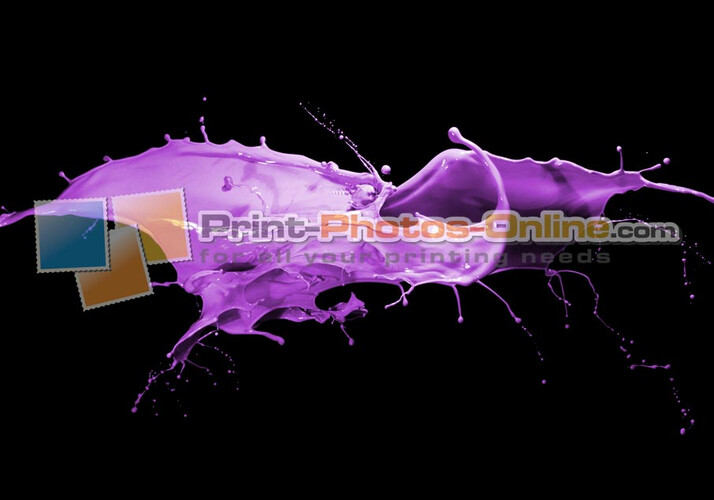 Πίνακας σε φωτογραφία ή σε καμβά με θέμα το paint splash #0008 από το Print-Photos-Online.com!