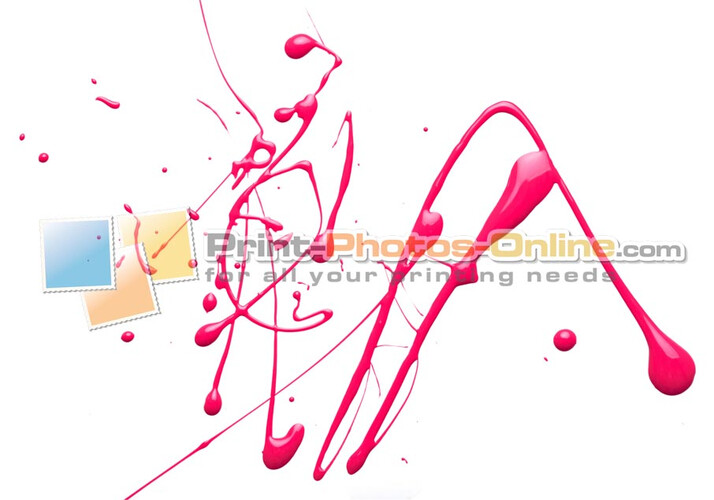 Πίνακας σε φωτογραφία ή σε καμβά με θέμα το paint splash #0009 από το Print-Photos-Online.com!