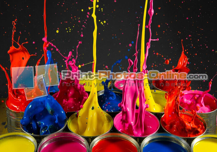 Πίνακας σε φωτογραφία ή σε καμβά με θέμα το paint splash #0013 από το Print-Photos-Online.com!