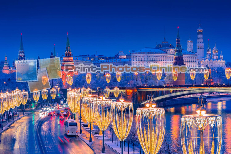 Πίνακες σε φωτογραφία ή σε καμβά από το Print-Photos-Online.com - Moscow City #0001!