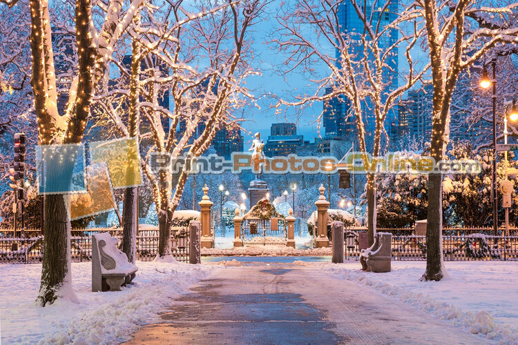 Πίνακες σε φωτογραφία ή σε καμβά από το Print-Photos-Online.com - Boston City #0001!