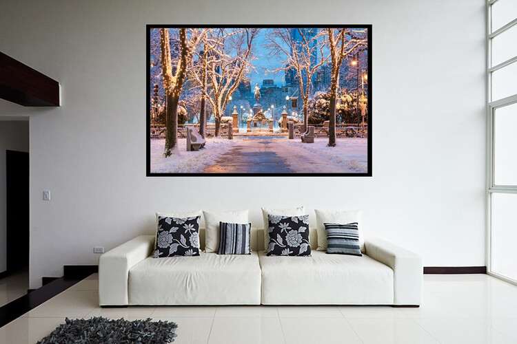 Πίνακες σε φωτογραφία ή σε καμβά από το Print-Photos-Online.com - Boston City #0001!