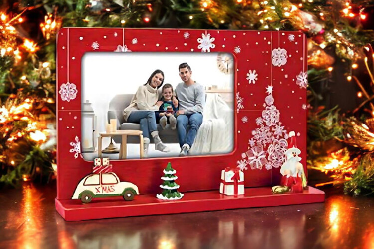 Χριστουγεννιάτικες κορνίζες από το Print-Photos-Online.com