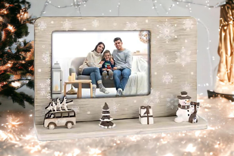 Χριστουγεννιάτικες κορνίζες από το Print-Photos-Online.com