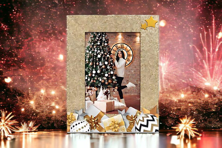 Χριστουγεννιάτικες κορνίζες από το Print-Photos-Online.com