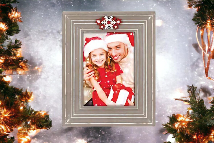 Χριστουγεννιάτικες κορνίζες από το Print-Photos-Online.com