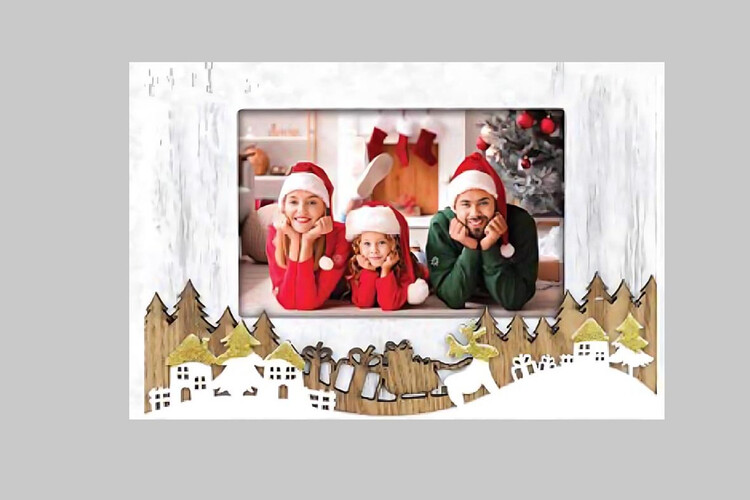 Χριστουγεννιάτικες κορνίζες από το Print-Photos-Online.com