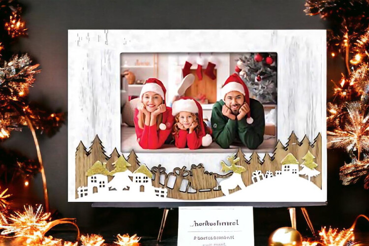 Χριστουγεννιάτικες κορνίζες από το Print-Photos-Online.com