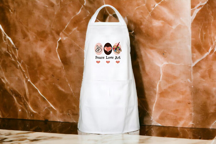 Εκτύπωση φωτογραφίας σε ποδιά από το Print-Photos-Online.com