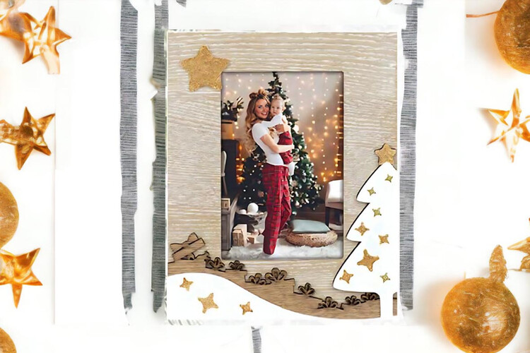 Χριστουγεννιάτικες κορνίζες από το Print-Photos-Online.com