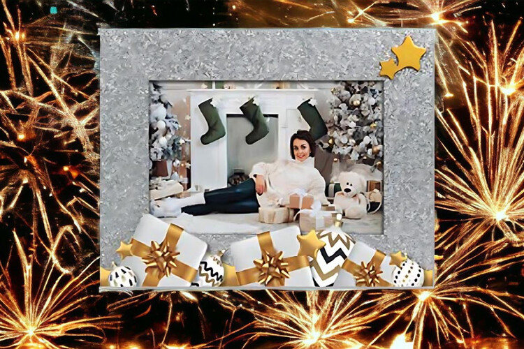 Χριστουγεννιάτικες κορνίζες από το Print-Photos-Online.com