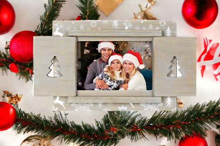Χριστουγεννιάτικες κορνίζες από το Print-Photos-Online.com