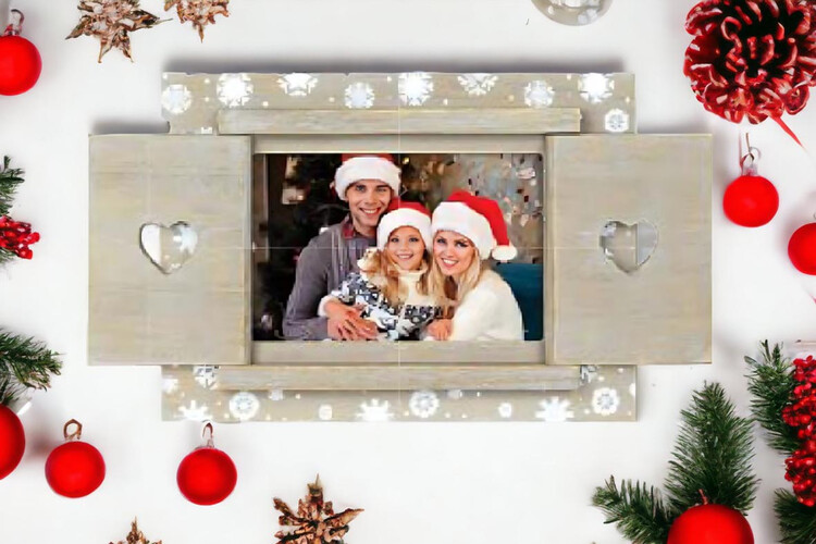 Χριστουγεννιάτικες κορνίζες από το Print-Photos-Online.com