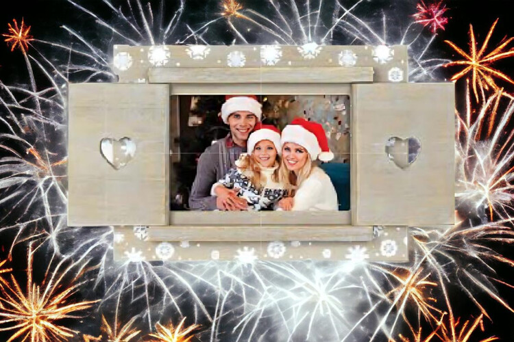 Χριστουγεννιάτικες κορνίζες από το Print-Photos-Online.com