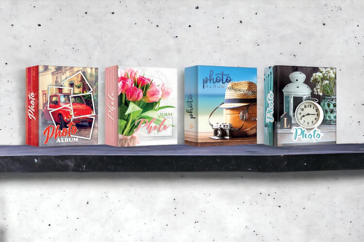 Άλμπουμ φωτογραφιών με 100 & 200 θήκες 10x15cm (κωδικός Carta) από το Print-Photos-Online.com