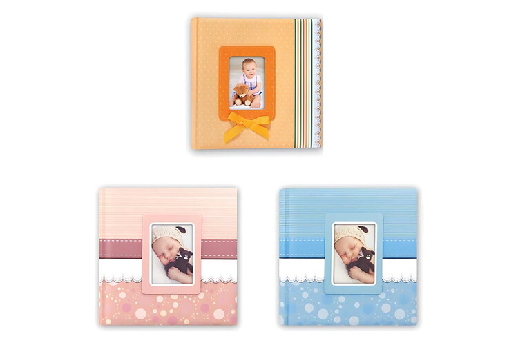 Άλμπουμ φωτογραφιών βάπτισης με ριζόχαρτο από το Print-Photos-Online.com