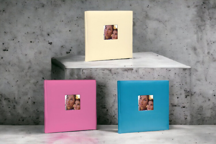 Άλμπουμ φωτογραφιών με ριζόχαρτο Cotton (κωδικός 12045) από το Print-Photos-Online.com