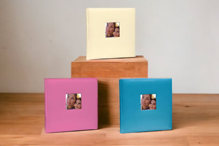 Άλμπουμ φωτογραφιών με ριζόχαρτο Cotton (κωδικός 12045) από το Print-Photos-Online.com