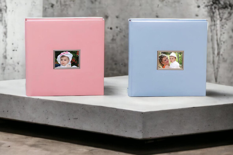 Άλμπουμ φωτογραφιών με ριζόχαρτο Metal Frame (Κωδικός 12651) από το Print-Photos-Online.com